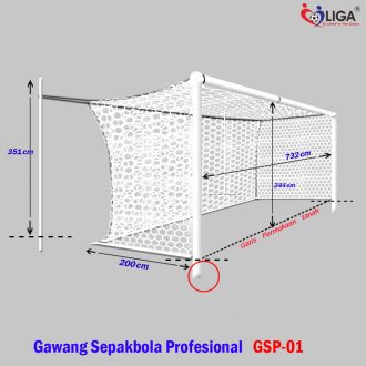 Gawang Sepakbola Profesional GSP-01 - Toko Sport Online