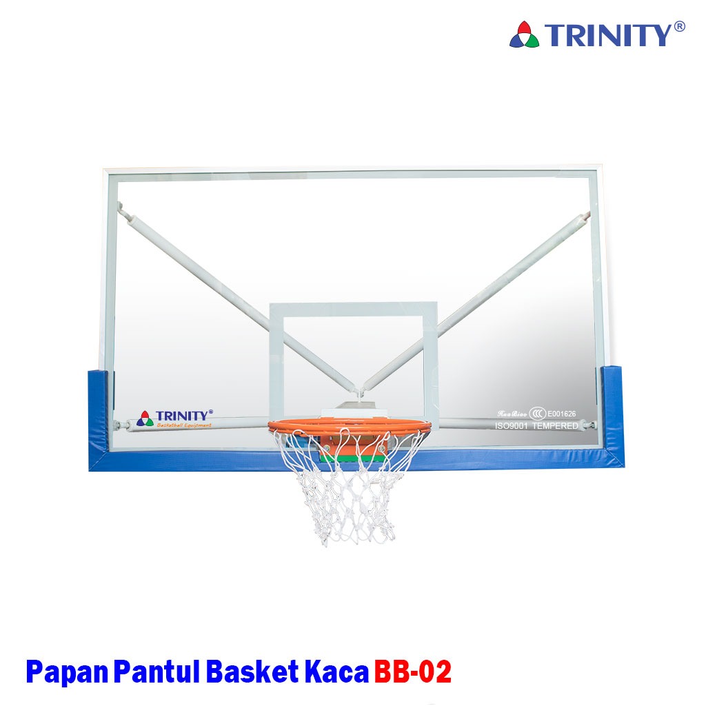 Papan Pantul Bola Basket Kaca Bb 02 Toko Sport Online